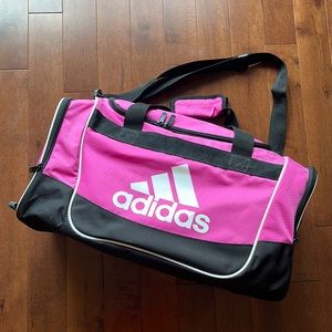 Adidas Pink Duffel Bag - Workout, Travel, Weekend